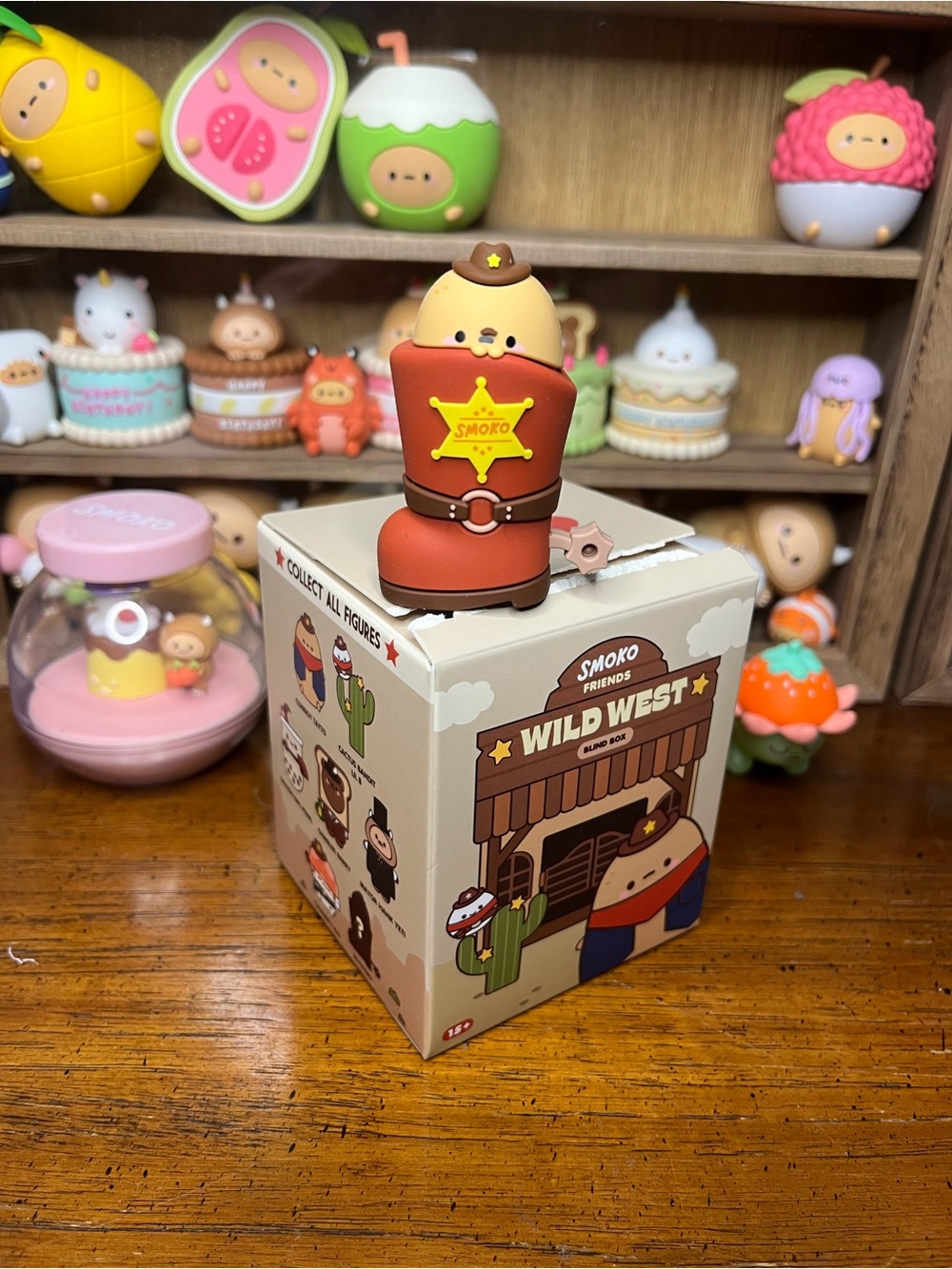 Smoko Friends Wild West- Mystery Boot, RARE CHASER